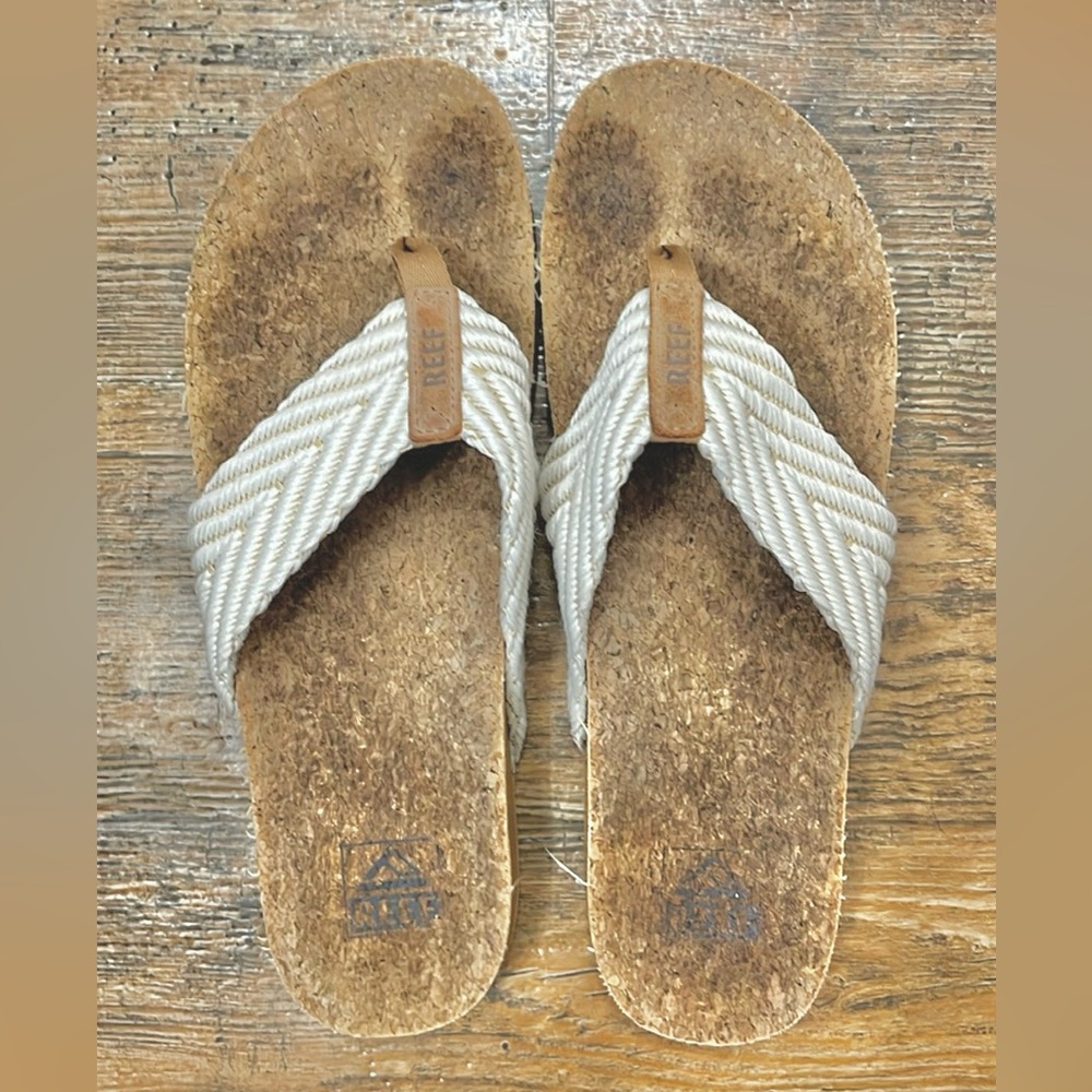 Reef Flip Flop Sandals with Cork Sole